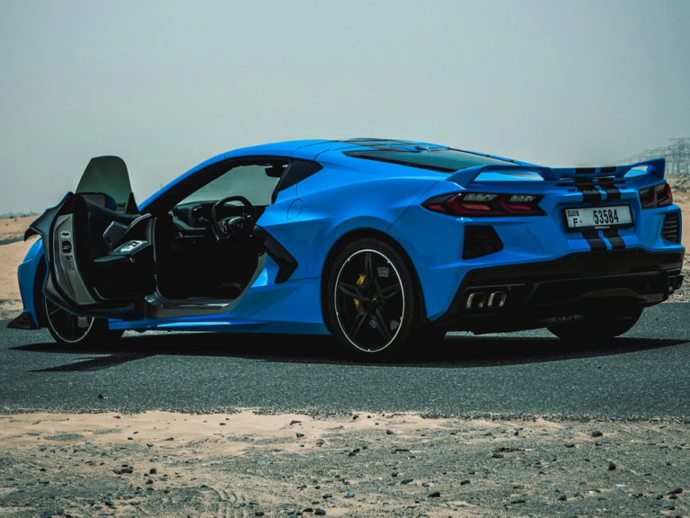 Drive the Iconic Chevrolet Corvette C8 Stingray in Dubai